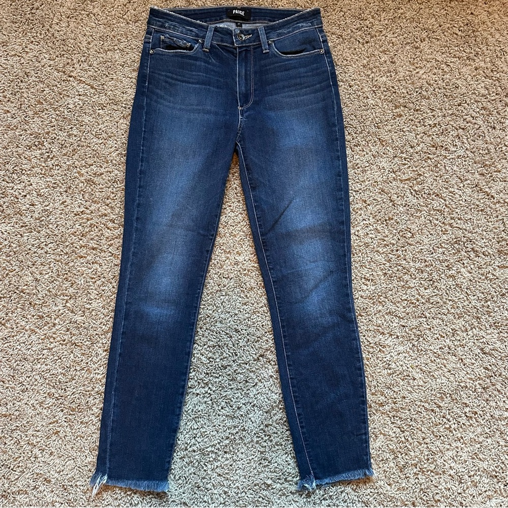 PAIGE hoxton ankle jeans